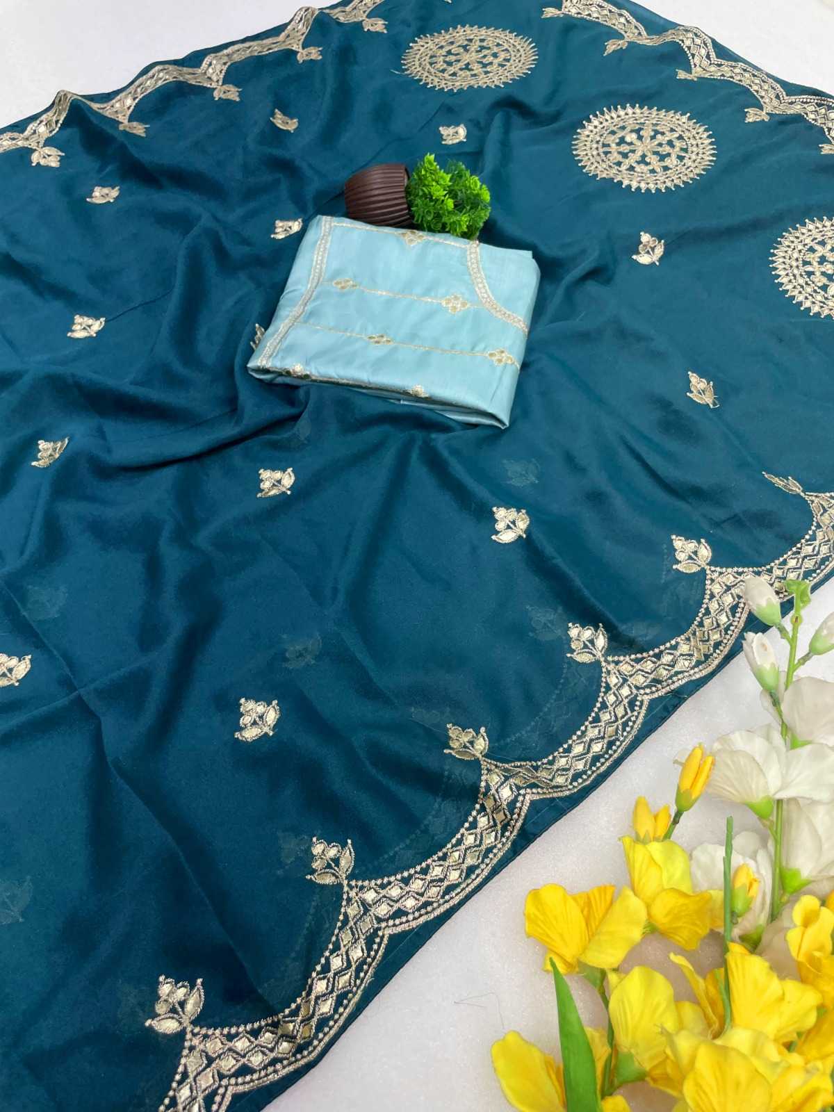 YNF Wholesale Georgette Designer Sarees  | Surat Manufacturer