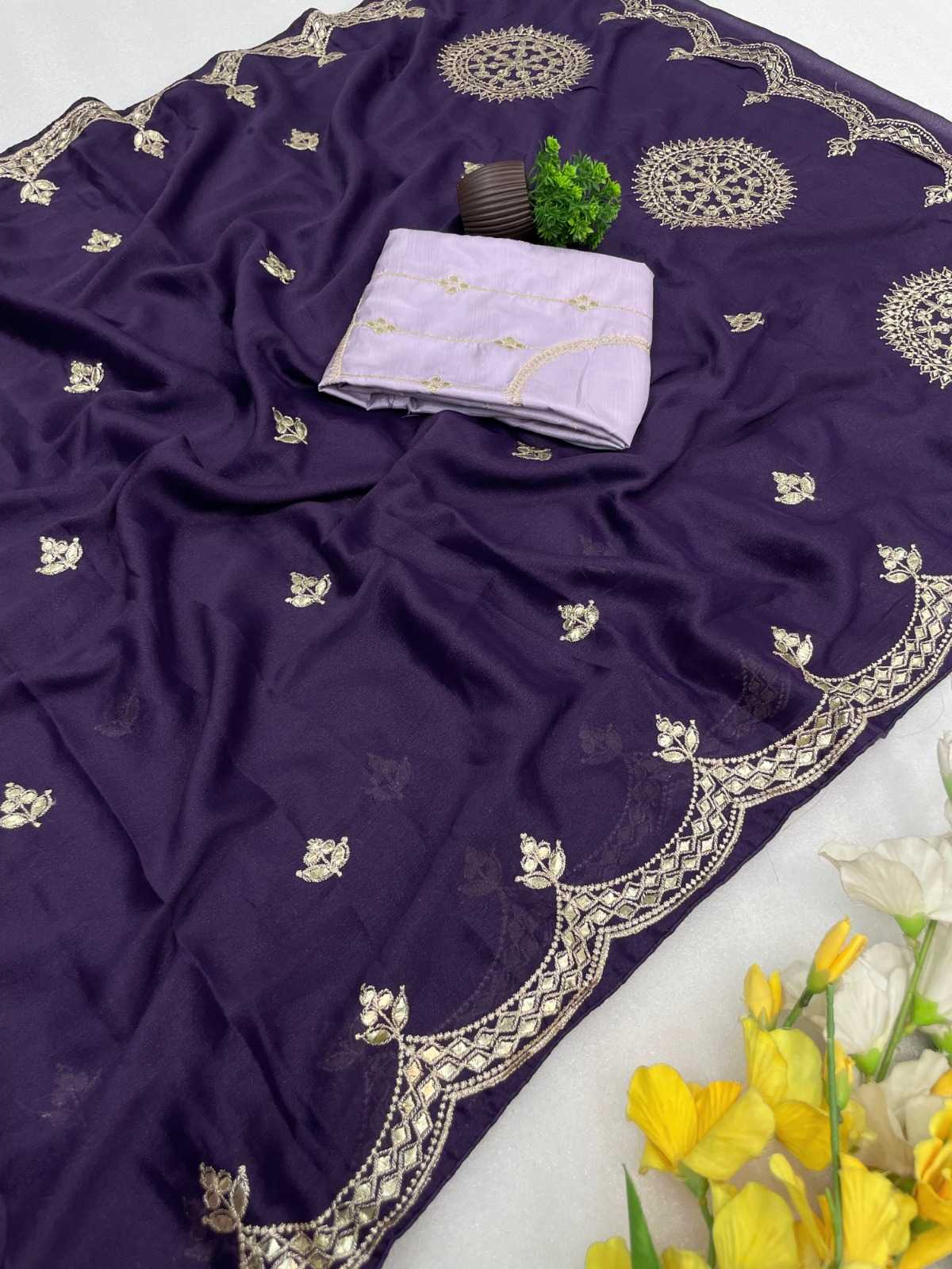 YNF Wholesale Georgette Designer Sarees  | Surat Manufacturer