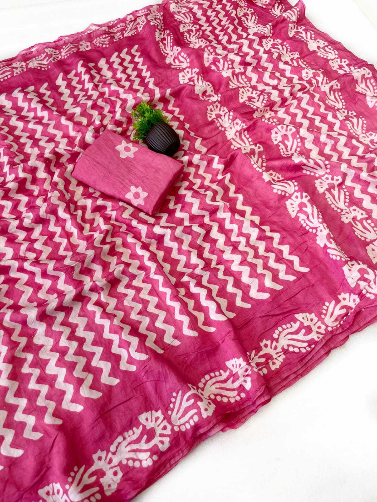 YNF Wholesale Pure Viscos Chanderi Sarees  | Surat Manufacturer