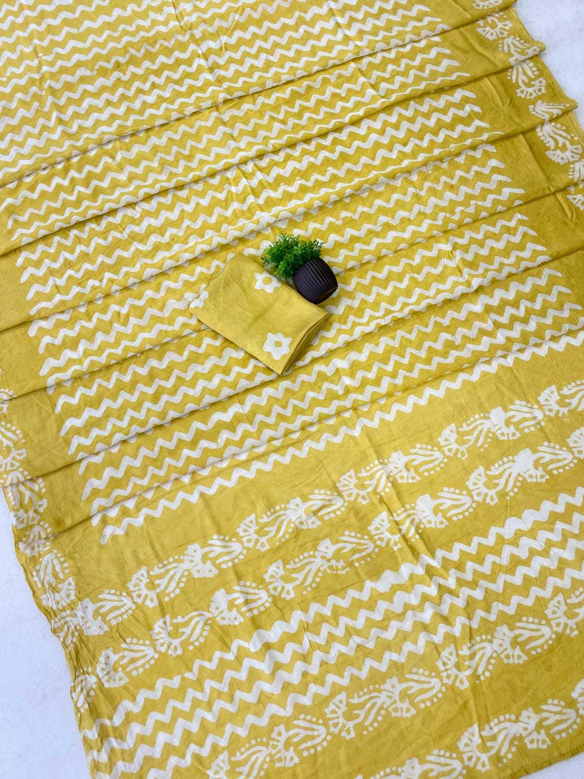 YNF Wholesale Pure Viscos Chanderi Sarees  | Surat Manufacturer