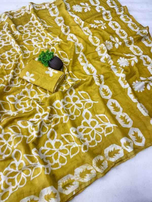 YNF Wholesale Viscose Chanderi Sarees  | Surat Manufacturer