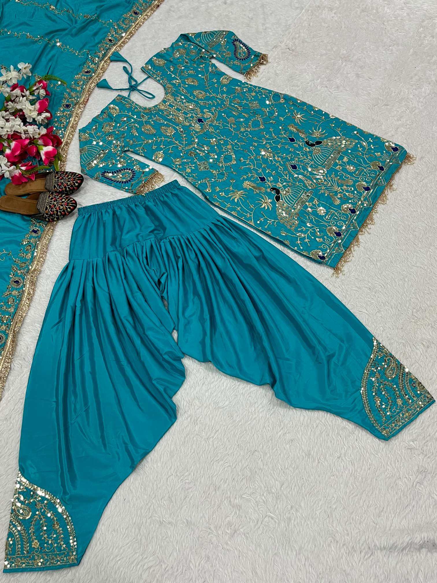 YNF Wholesale Crepe Embroidery Suits  | Surat Manufacturer