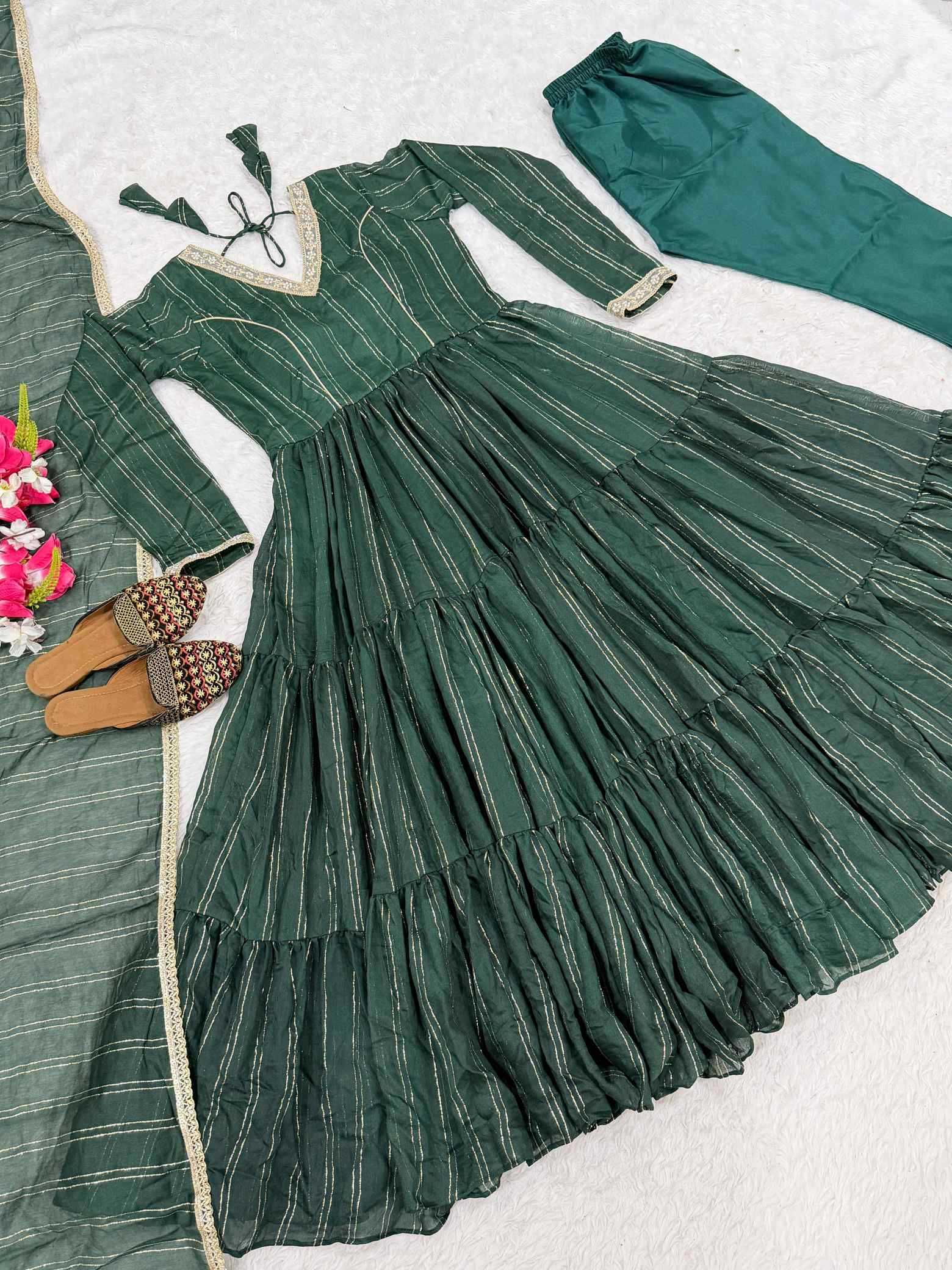 YNF Wholesale Fancy Anarkali Gown  | Surat Manufacturer
