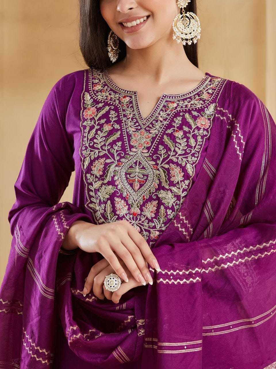 YNF Wholesale Cotton Ladies Suits  | Surat Manufacturer