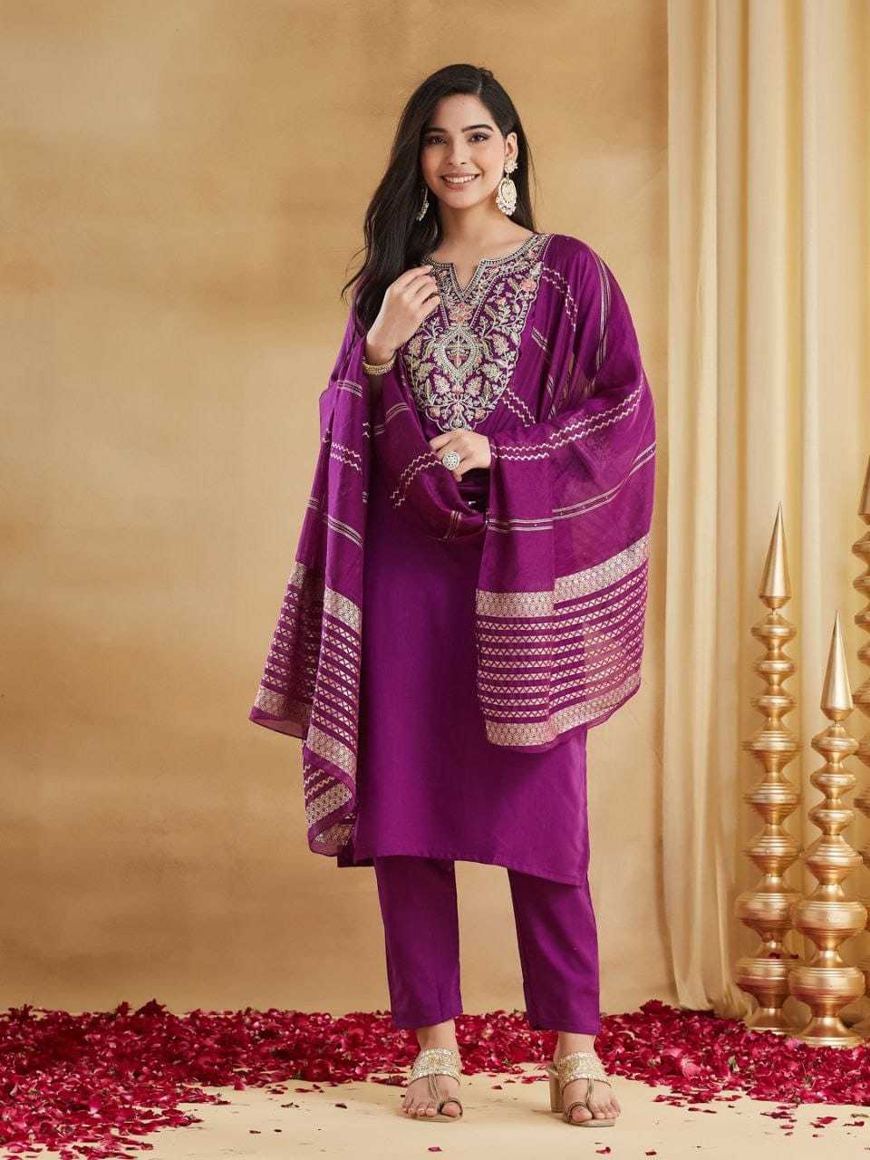 YNF Wholesale Cotton Ladies Suits  | Surat Manufacturer