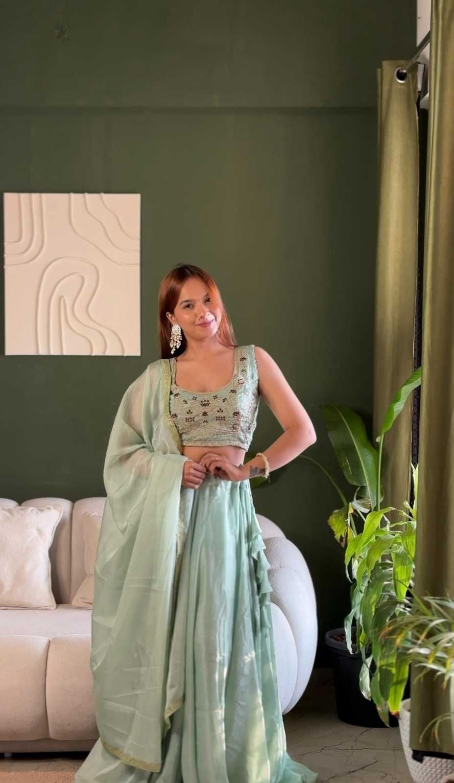 YNF Wholesale Crunchi Designer Lehenga  | Surat Manufacturer