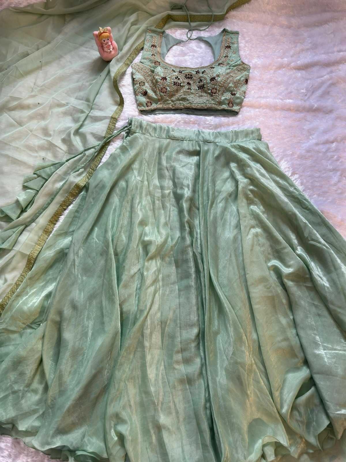 YNF Wholesale Crunchi Designer Lehenga  | Surat Manufacturer