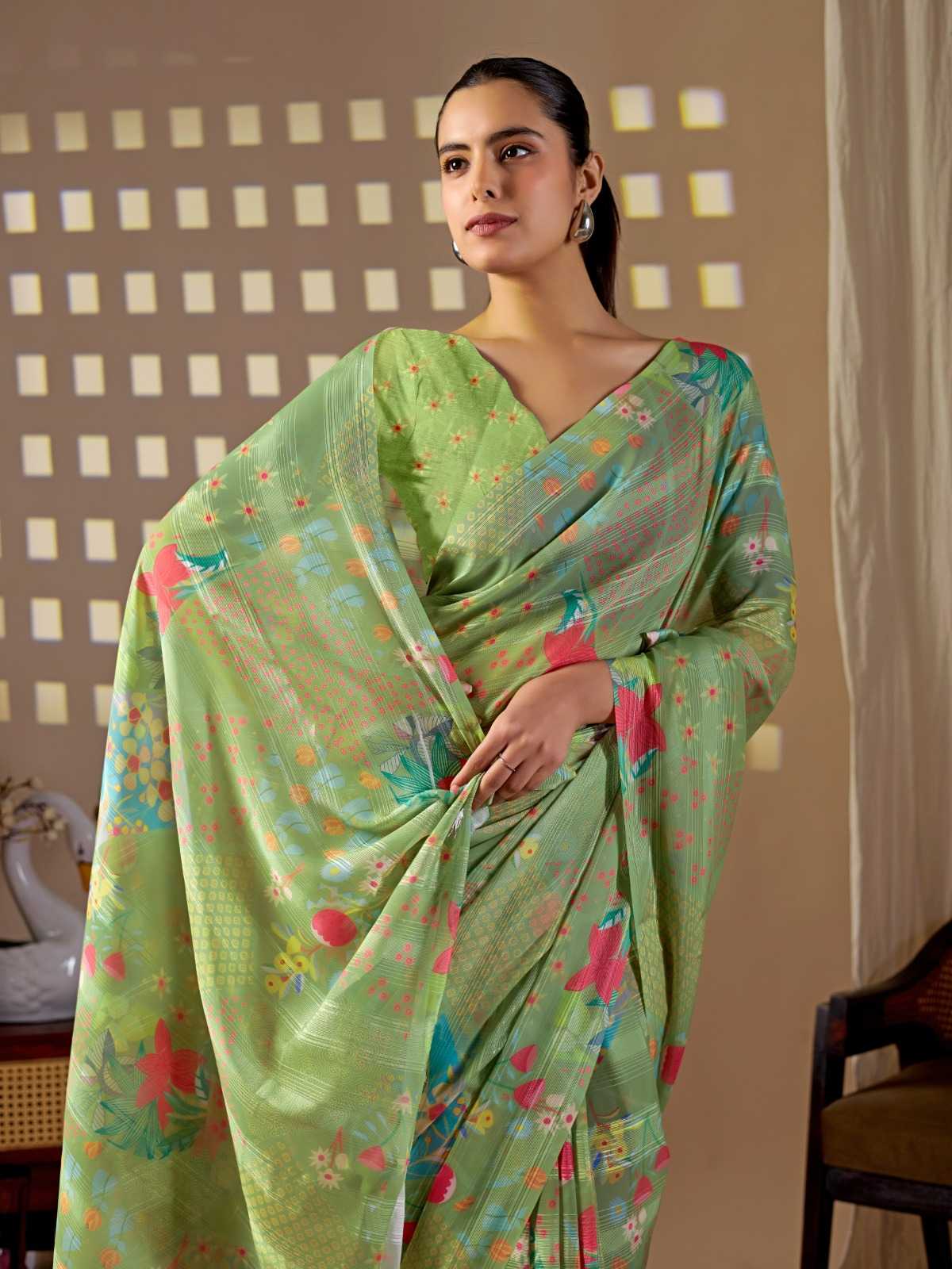 YNF Wholesale Fancy Designer Sarees  | Surat Manufacturer
