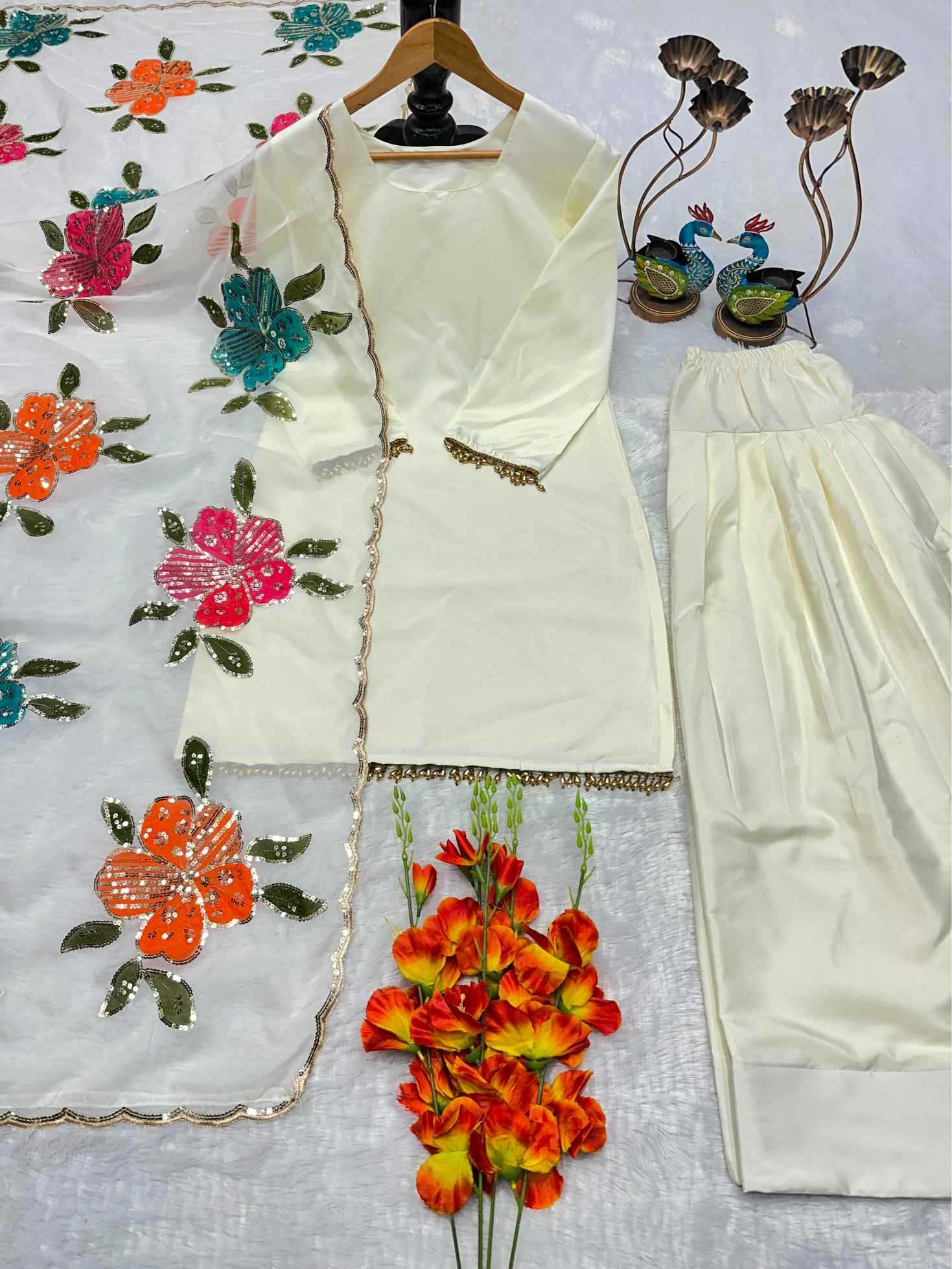 YNF Wholesale Crepe Embroidery Suits  | Surat Manufacturer