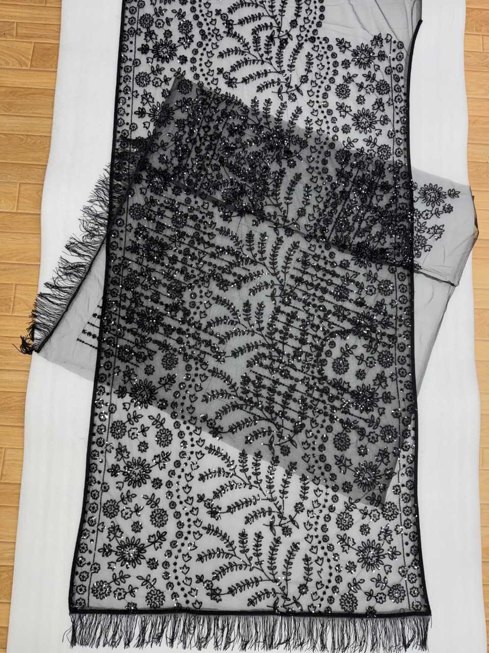YNF Wholesale Butterfly Net Sequence Sarees  | Surat Manufacturer