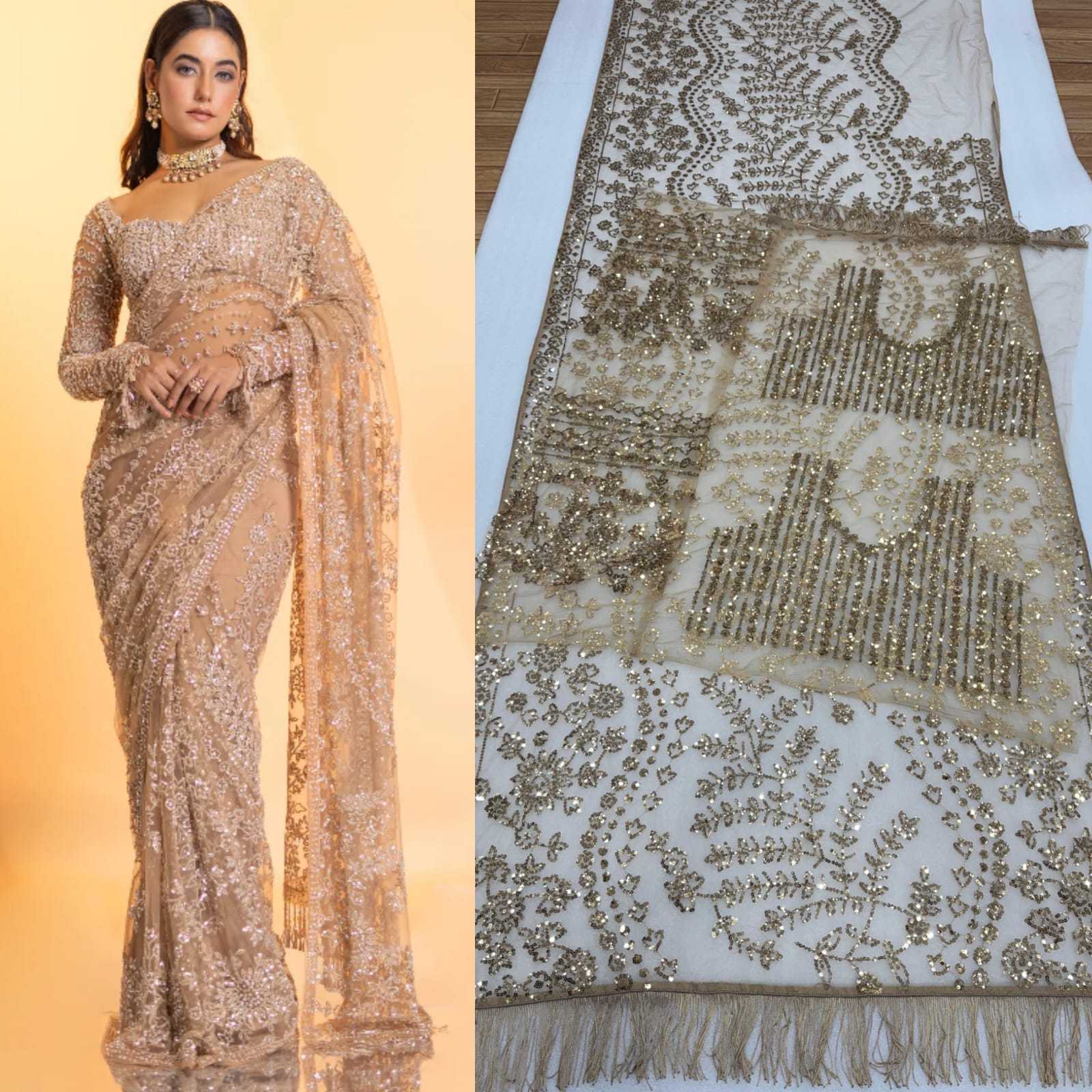 YNF Wholesale Butterfly Net Sequence Sarees  | Surat Manufacturer