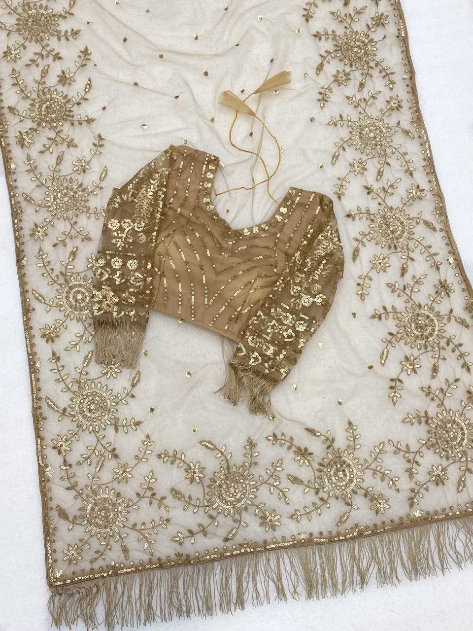 YNF Wholesale Butterfly Net Sequence Sarees  | Surat Manufacturer