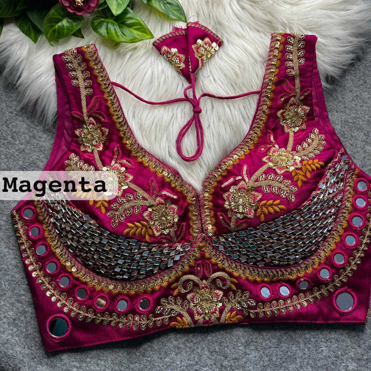 YNF Wholesale Italian Silk Silk Blouse  | Surat Manufacturer