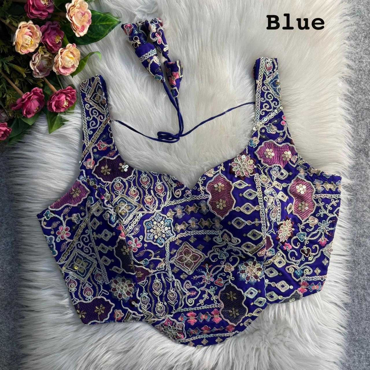 YNF Wholesale Faux Georgette Sleeveless Blouse  | Surat Manufacturer