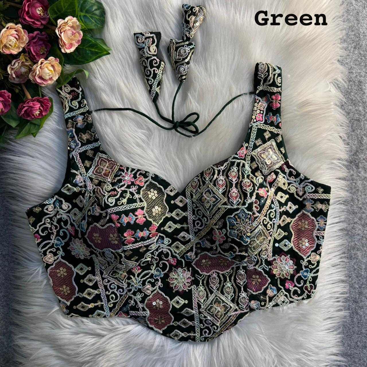 YNF Wholesale Faux Georgette Sleeveless Blouse  | Surat Manufacturer