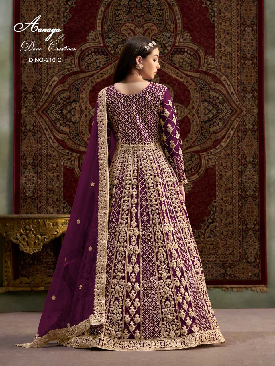YNF Wholesale Net Net Gowns  | Surat Manufacturer