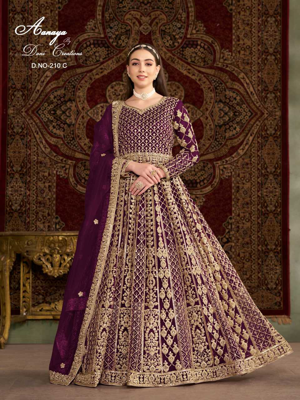 YNF Wholesale Net Net Gowns  | Surat Manufacturer