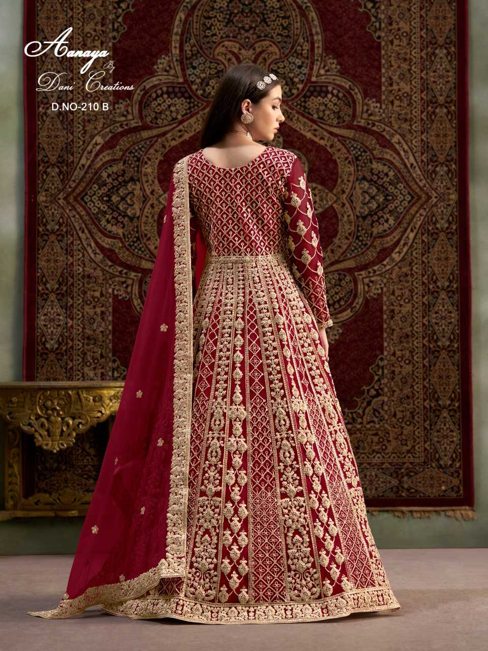 YNF Wholesale Net Net Gowns  | Surat Manufacturer
