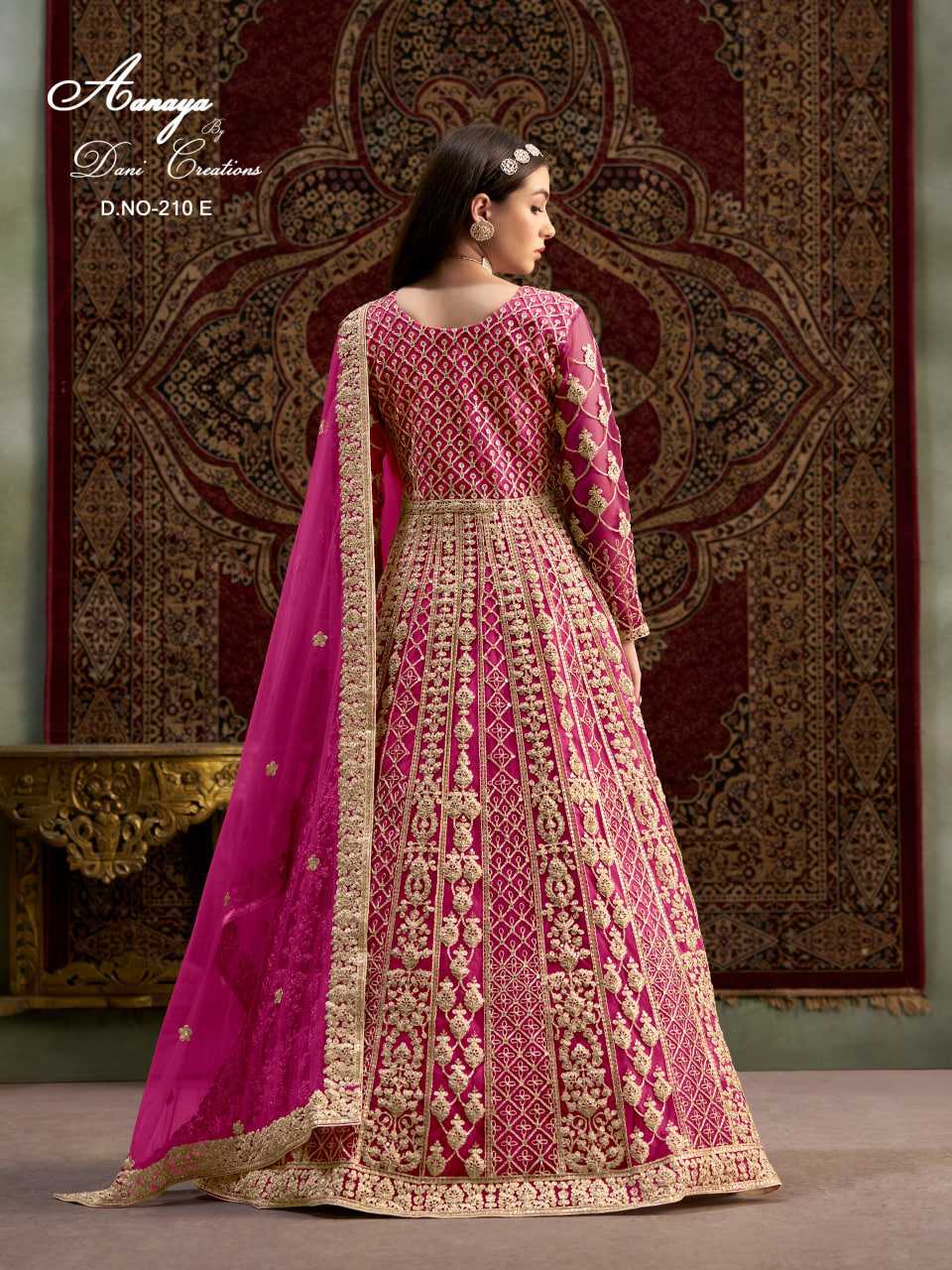YNF Wholesale Net Net Gowns  | Surat Manufacturer