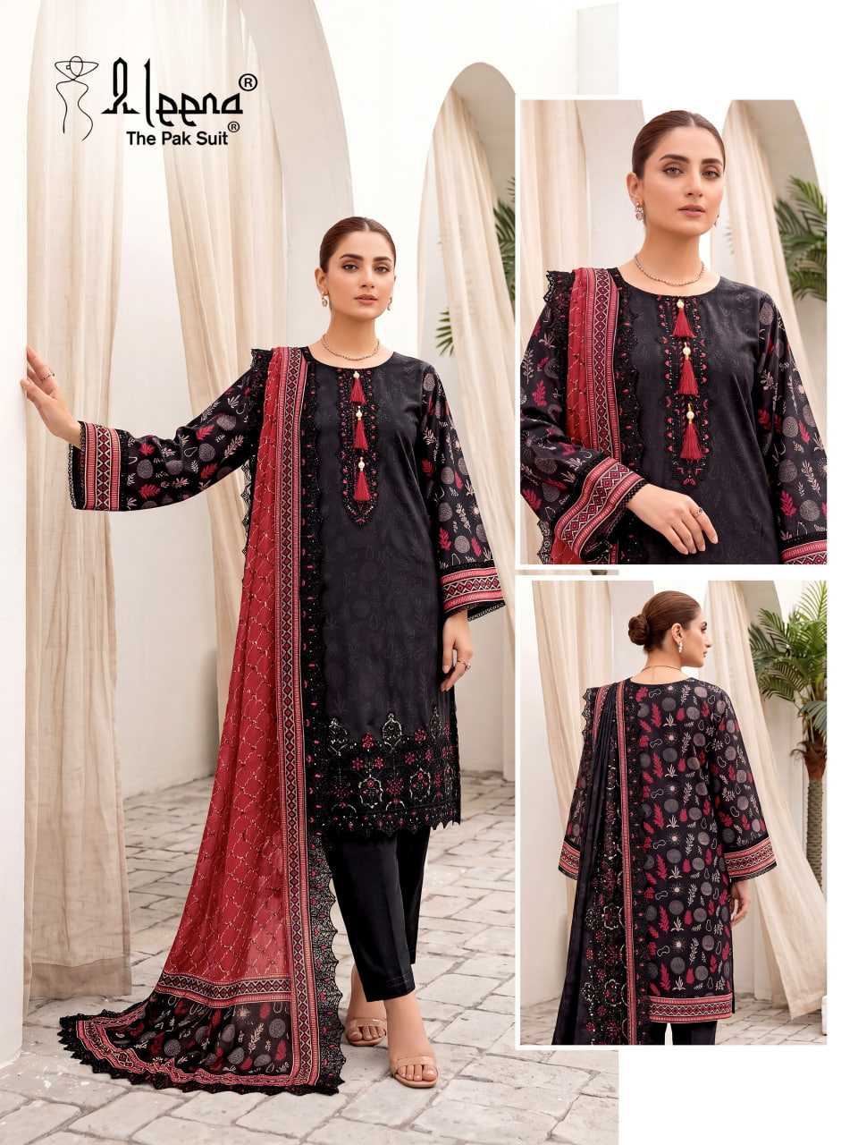 YNF Wholesale Cambric Pakistani Suits  | Surat Manufacturer