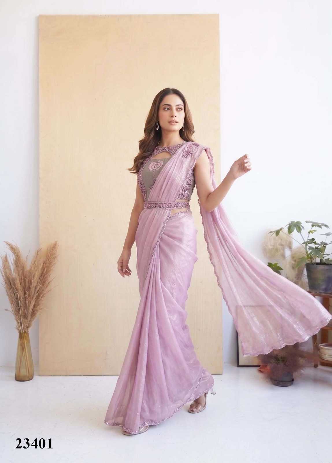 YNF Wholesale Satin Silk Embroidered Sarees  | Surat Manufacturer