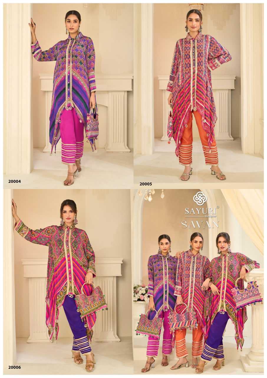 YNF Wholesale Crepe Silk Indo Western Dresses  | Surat Manufacturer