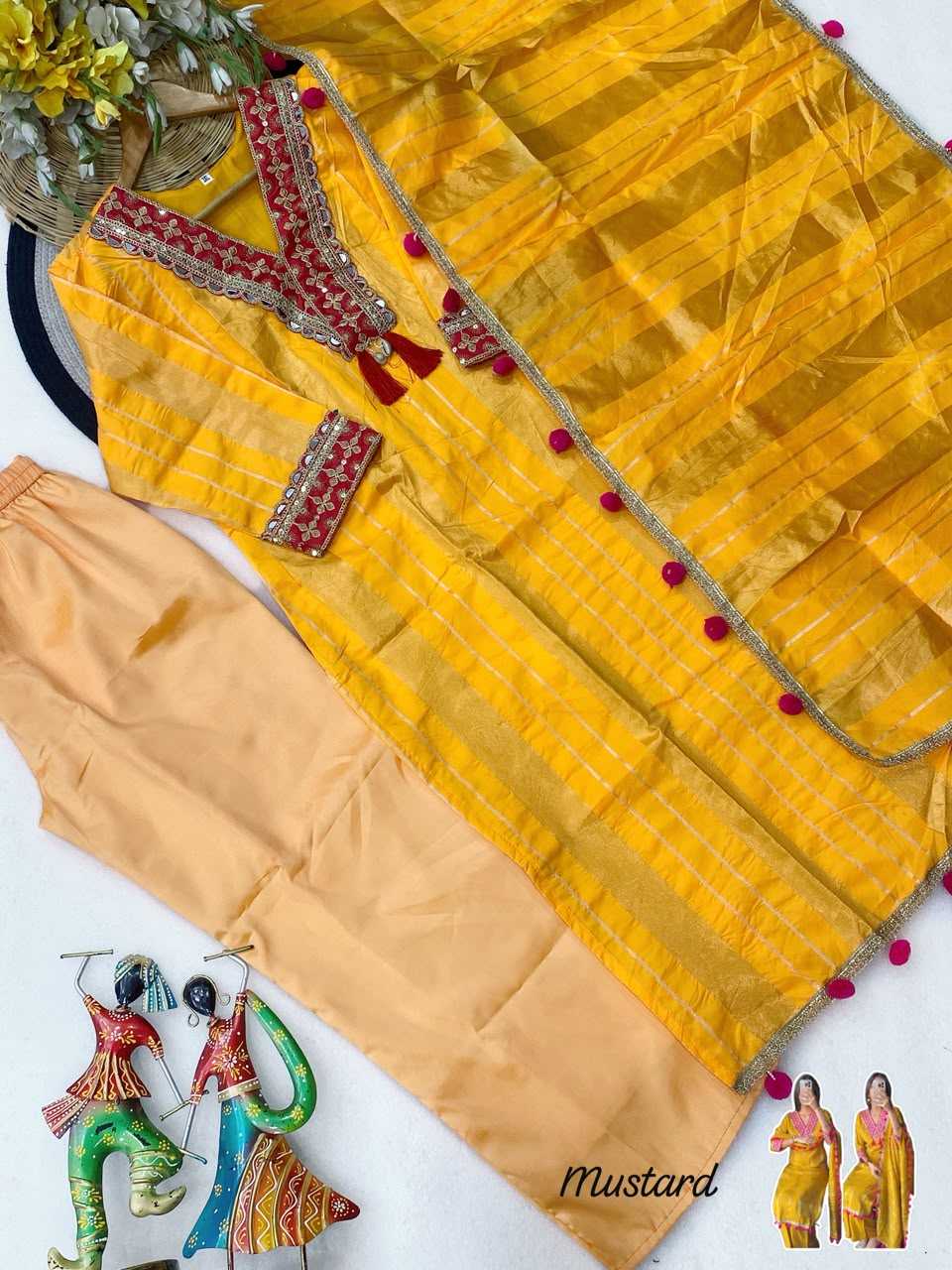 YNF Wholesale Jacquard Party Wear Kurtis  | Surat Manufacturer