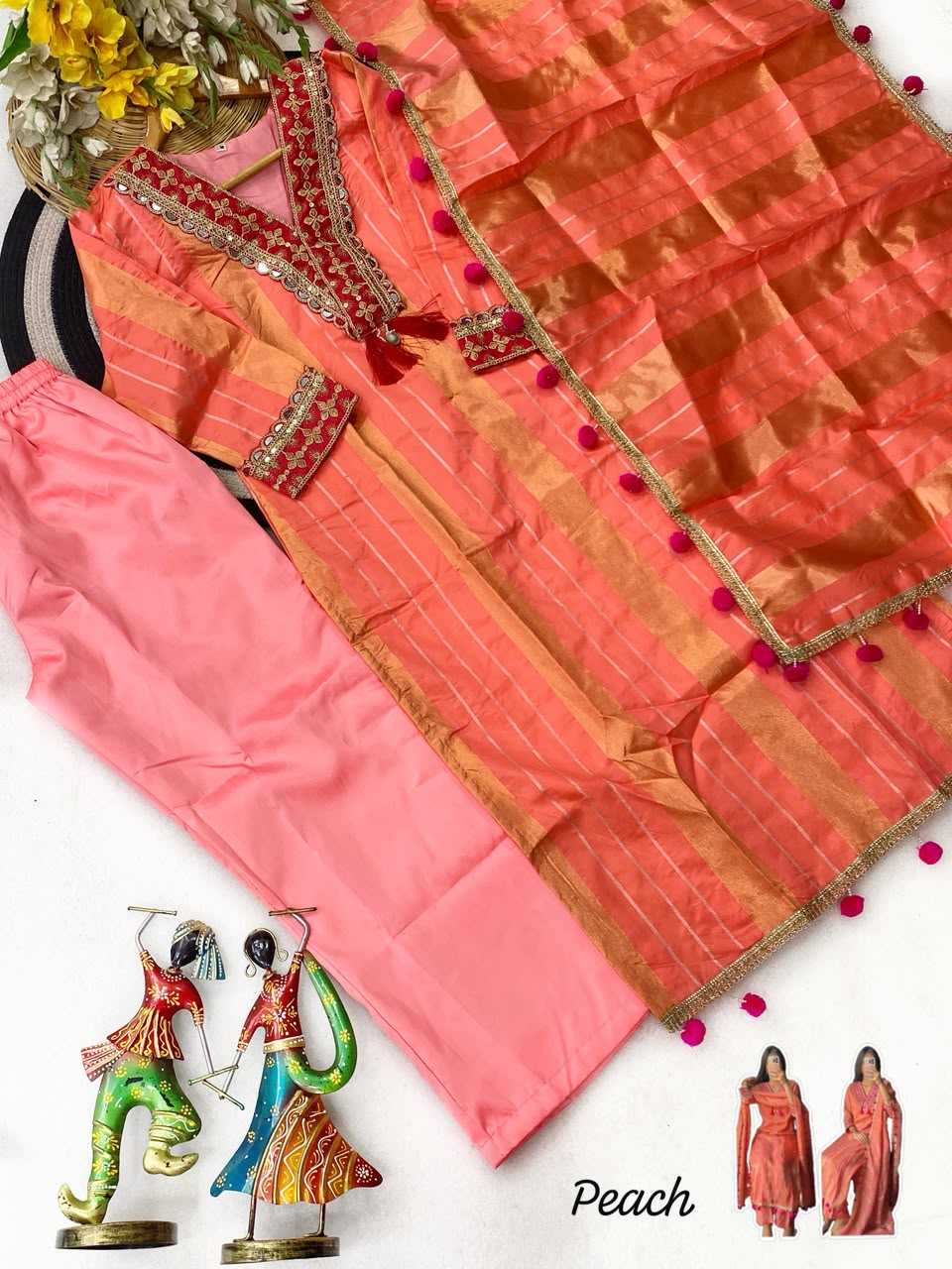 YNF Wholesale Jacquard Party Wear Kurtis  | Surat Manufacturer