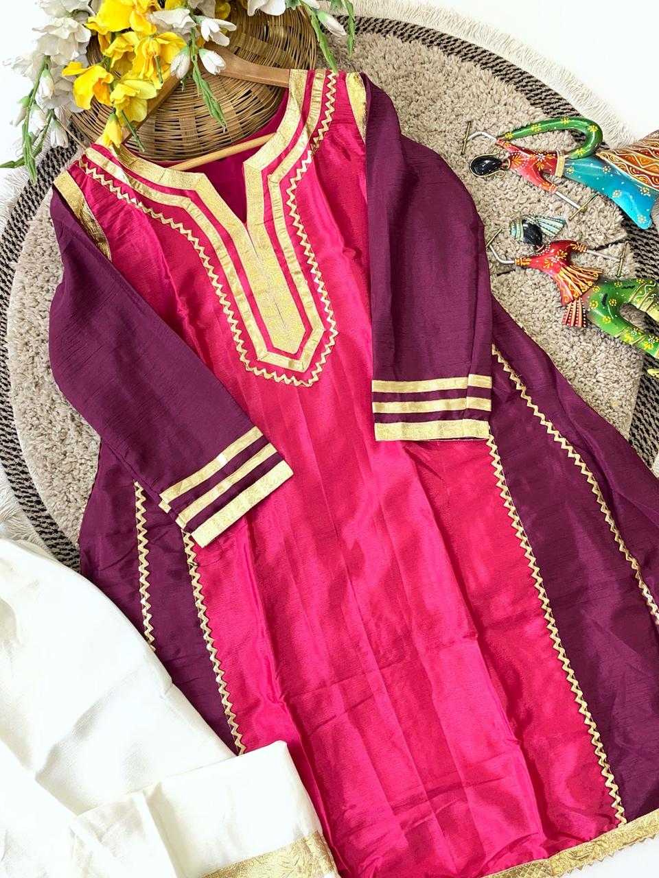 YNF Wholesale Chinon Silk Festive Kurtis  | Surat Manufacturer