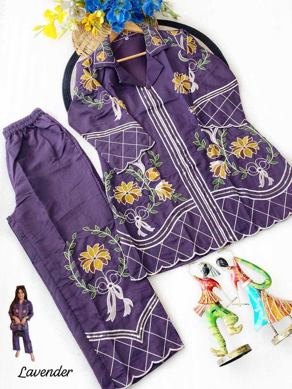 YNF Wholesale Heavy Roman Silk Co-ord Set  | Surat Manufacturer