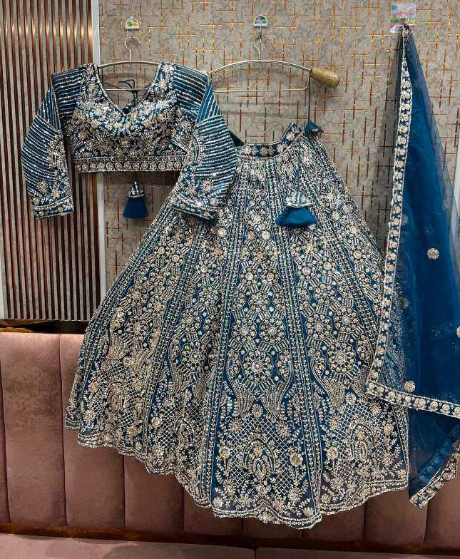 YNF Wholesale Butterfly Net Net Fancy Lehenga  | Surat Manufacturer