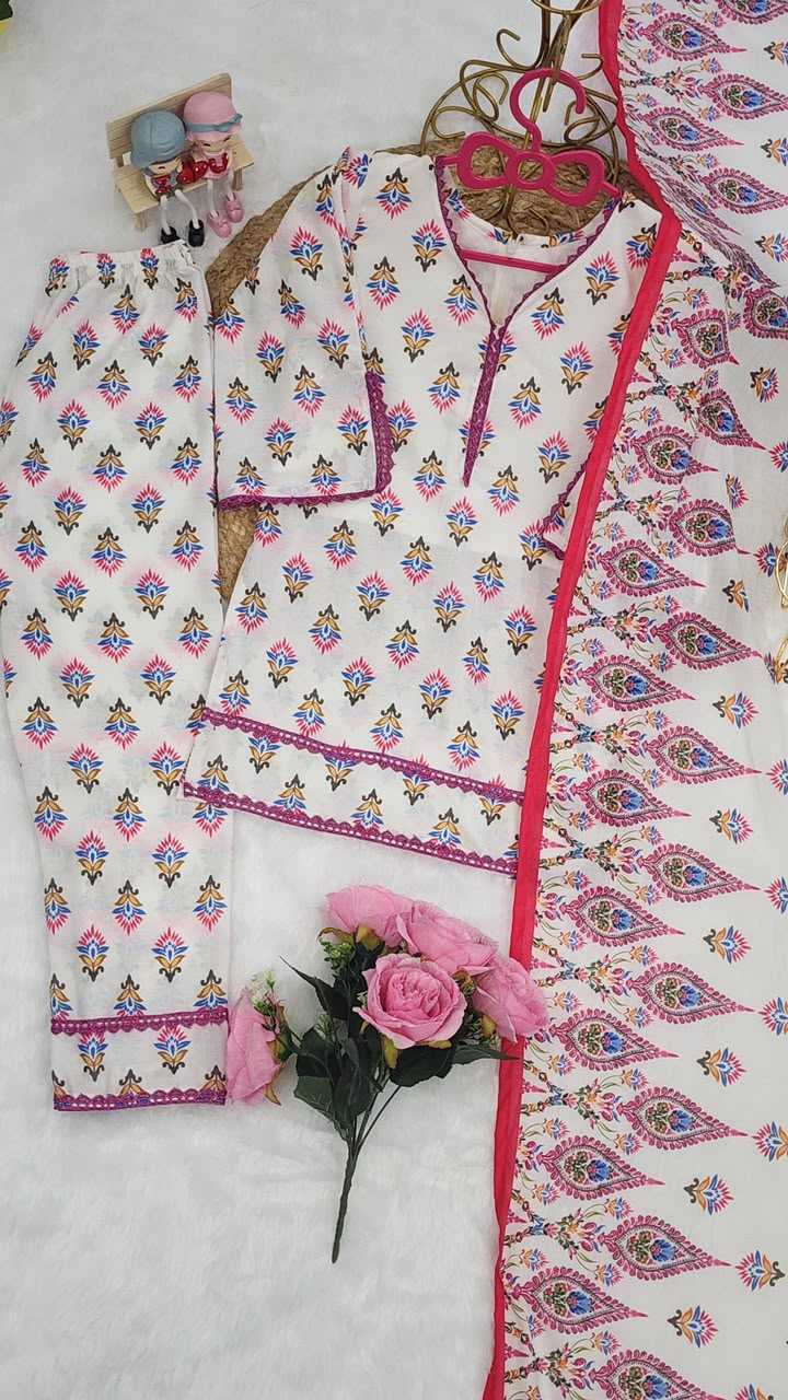 YNF Wholesale Cotton Cambric Kids Suit  | Surat Manufacturer