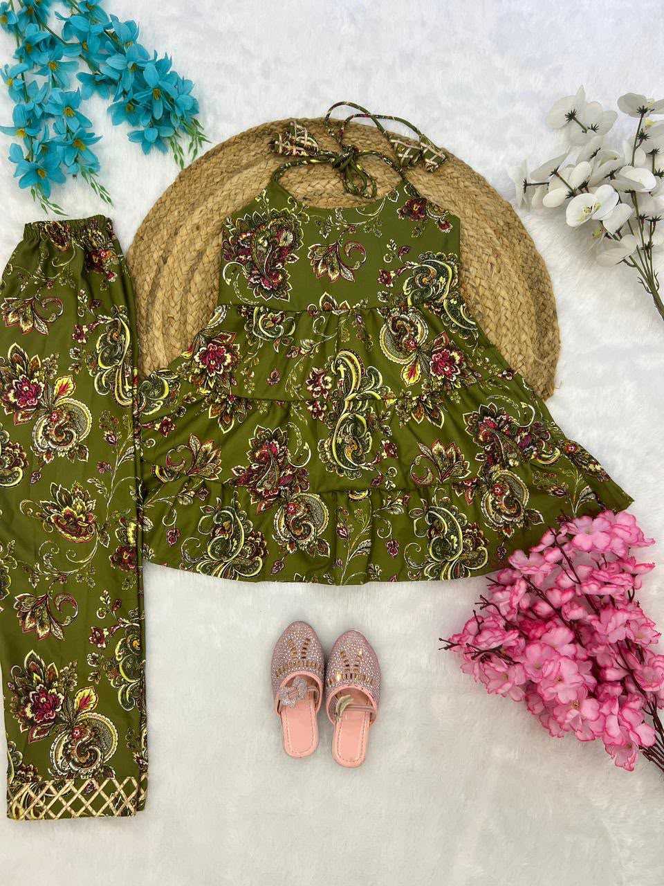YNF Wholesale Poly Rayon Kids Suit  | Surat Manufacturer