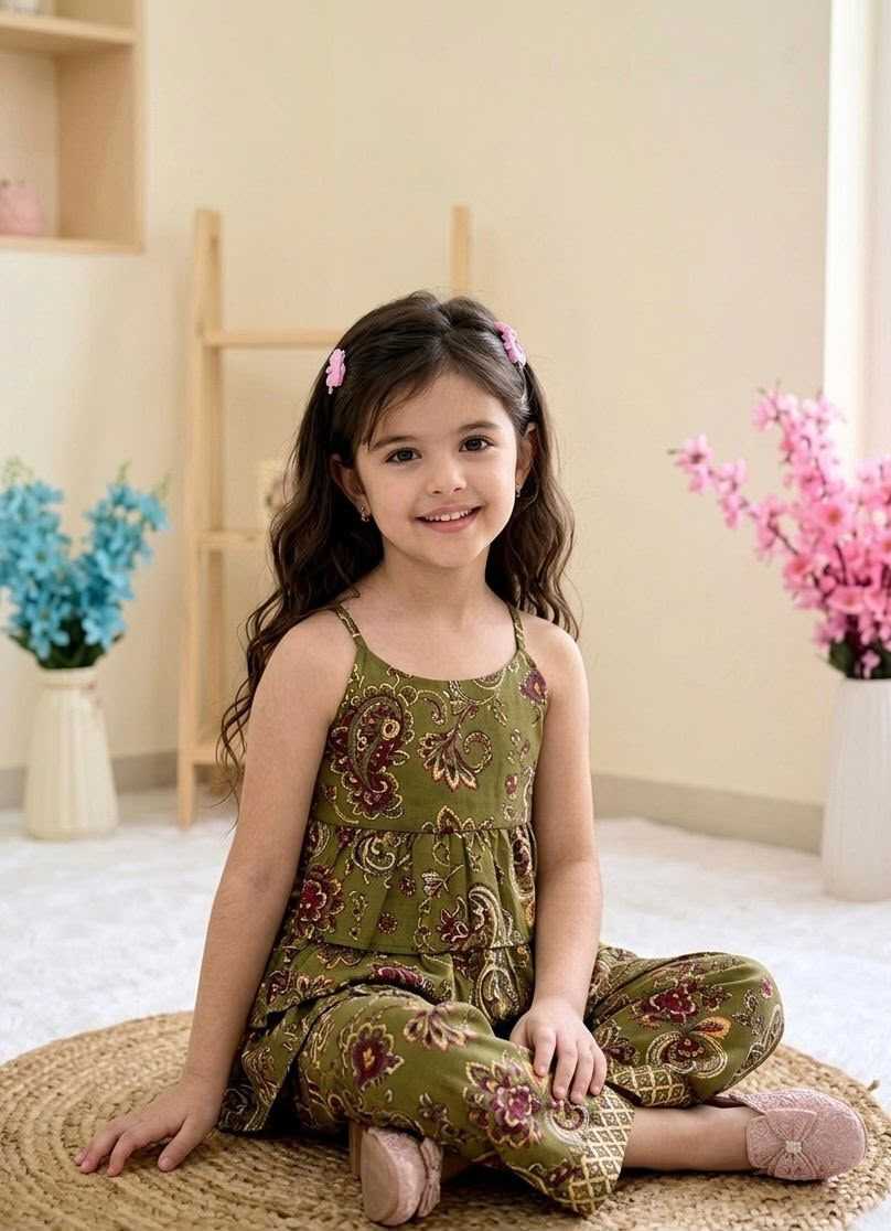 YNF Wholesale Poly Rayon Kids Suit  | Surat Manufacturer