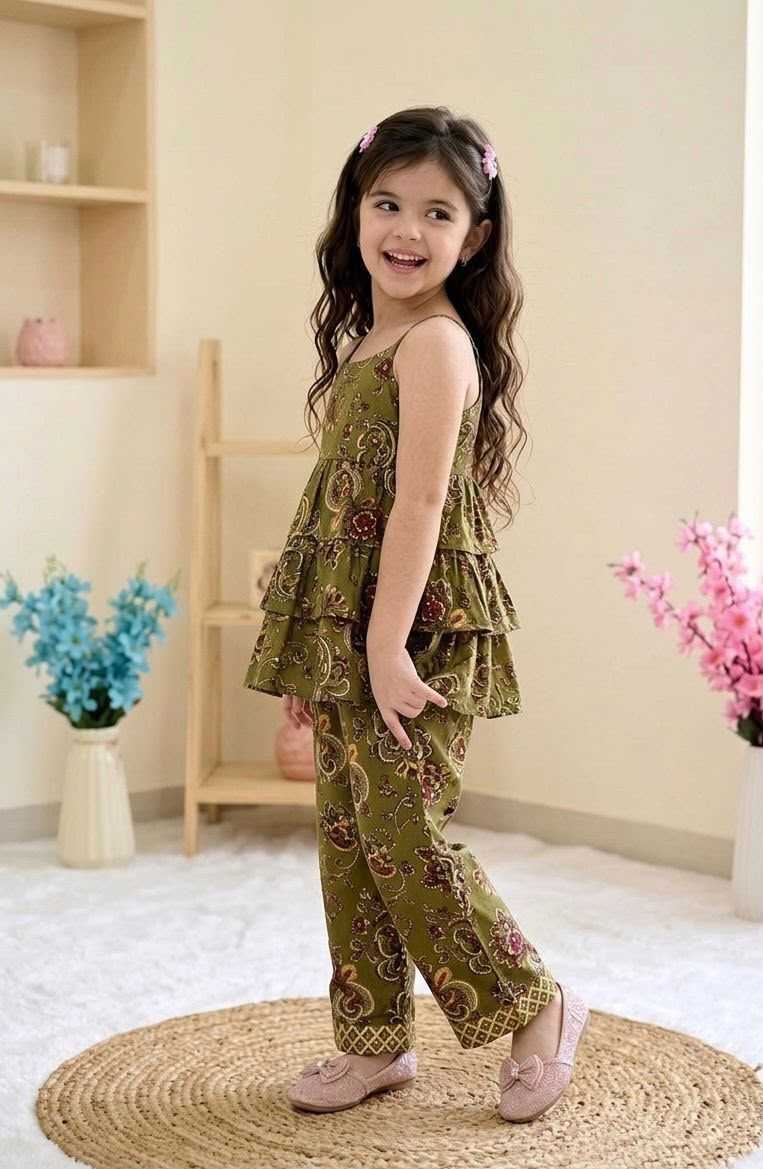 YNF Wholesale Poly Rayon Kids Suit  | Surat Manufacturer