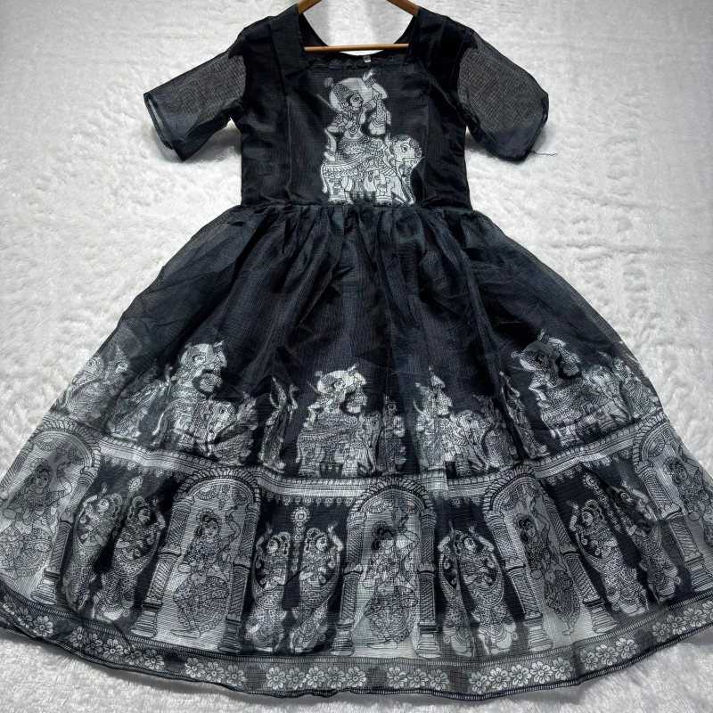 YNF Wholesale Kota Chex Printed Gowns  | Surat Manufacturer