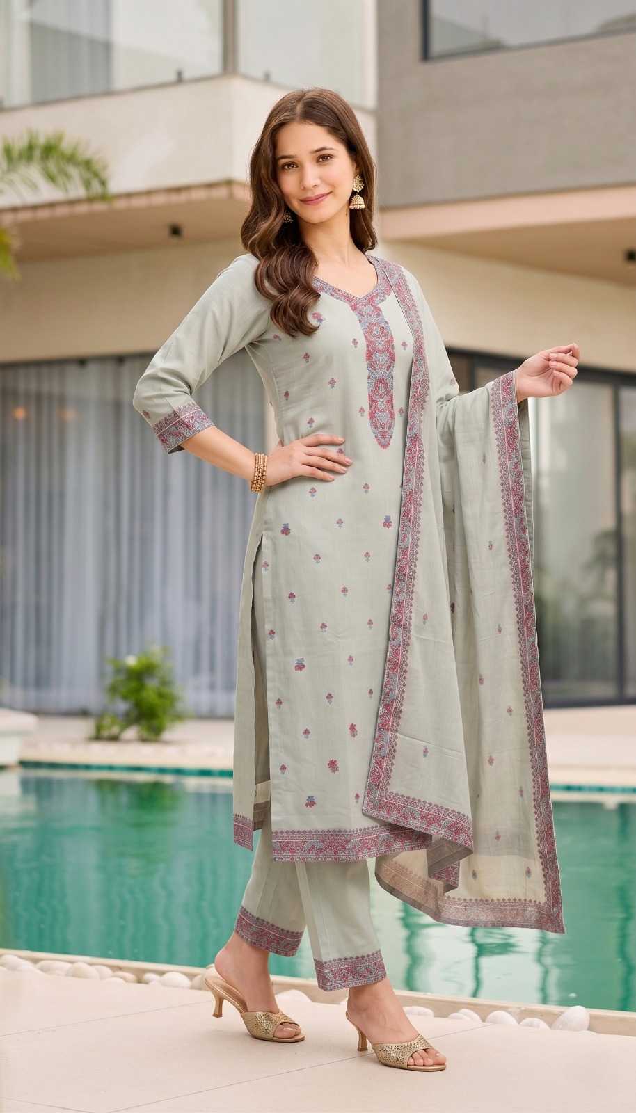 YNF Wholesale Cotton Cotton Suits  | Surat Manufacturer