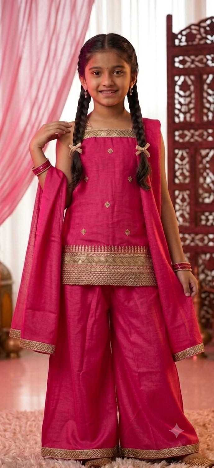 YNF Wholesale Crepe Kids Suit  | Surat Manufacturer
