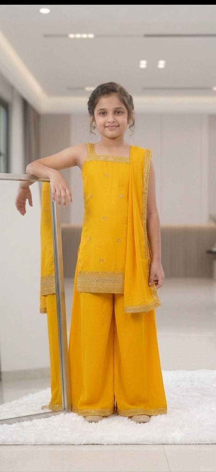 YNF Wholesale Crepe Kids Suit  | Surat Manufacturer