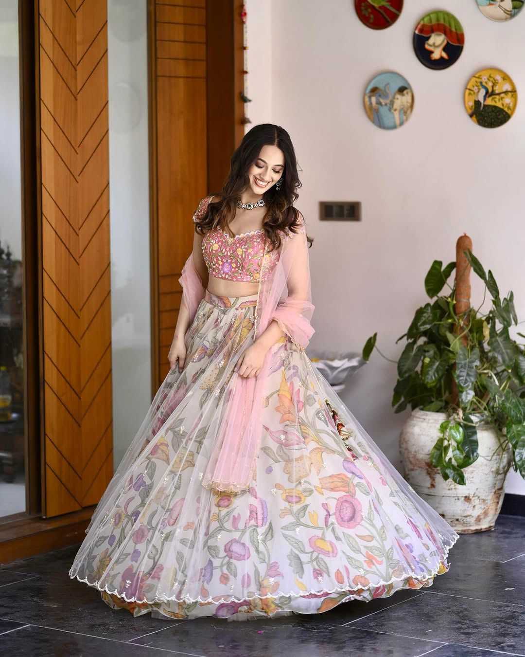 YNF Wholesale Chinon Silk Silk Lehenga  | Surat Manufacturer