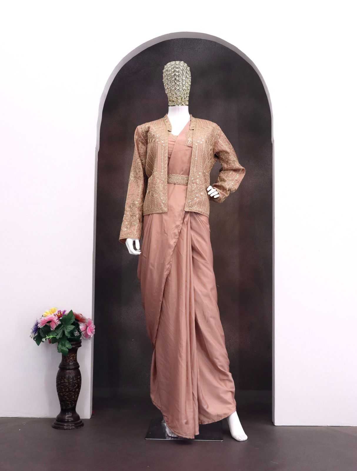 YNF Wholesale Crepe Silk Crepe Silk Saree  | Surat Manufacturer