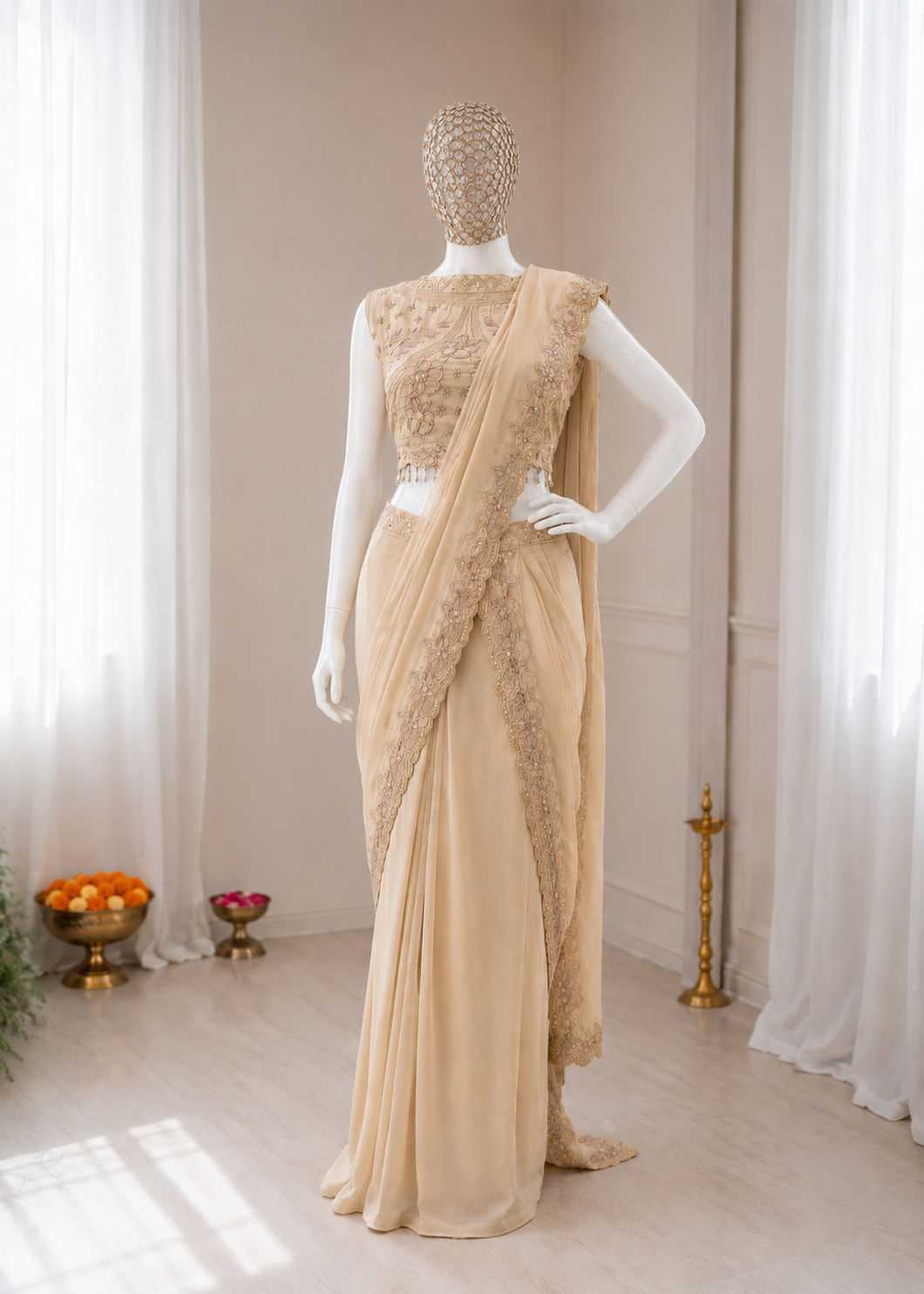 YNF Wholesale Georgette Lehenga Sarees  | Surat Manufacturer