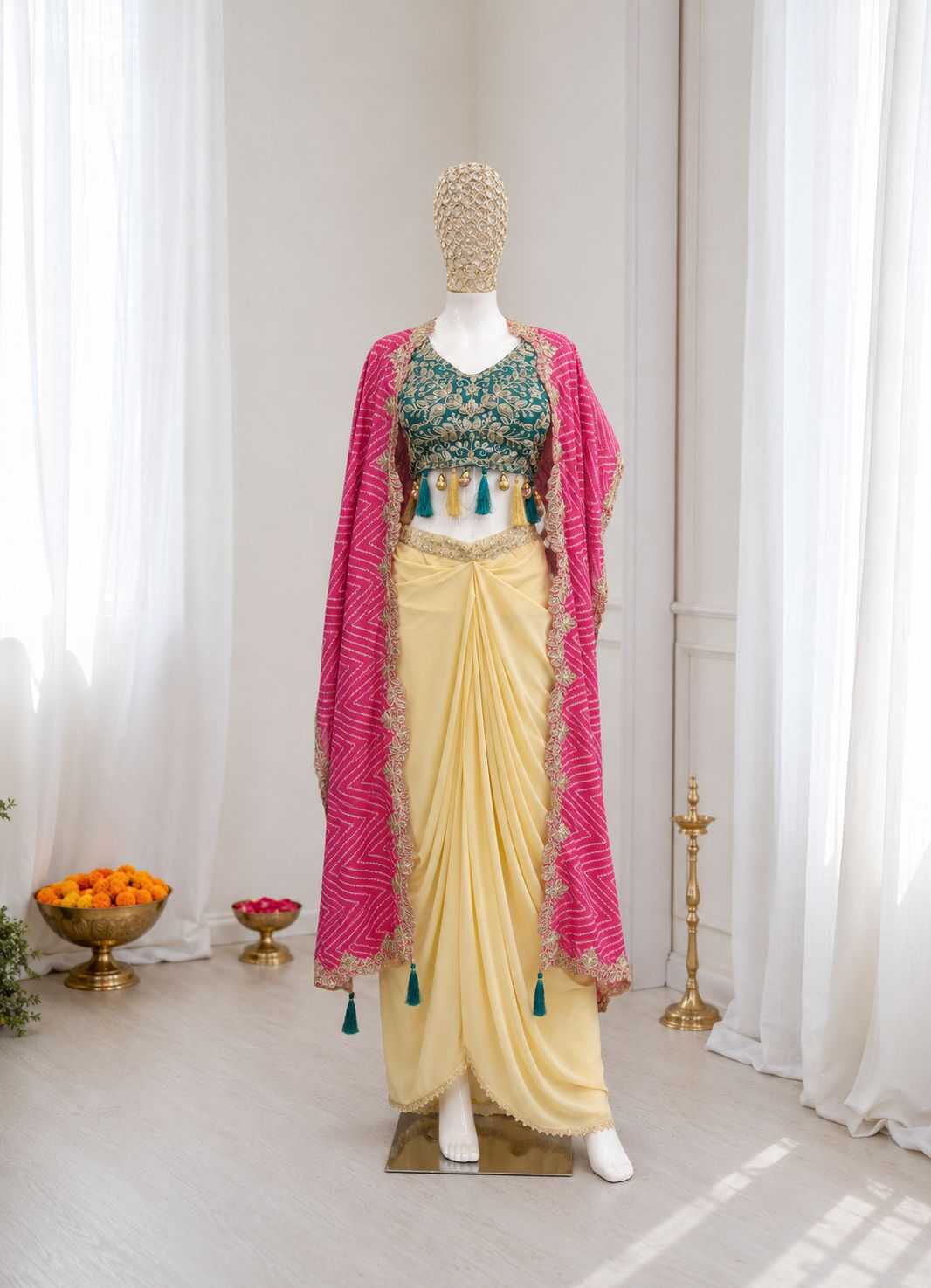 YNF Wholesale Crepe Silk Crepe Silk Saree  | Surat Manufacturer