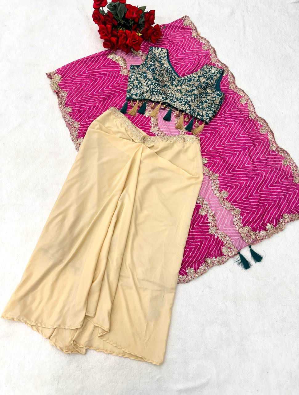 YNF Wholesale Crepe Silk Crepe Silk Saree  | Surat Manufacturer