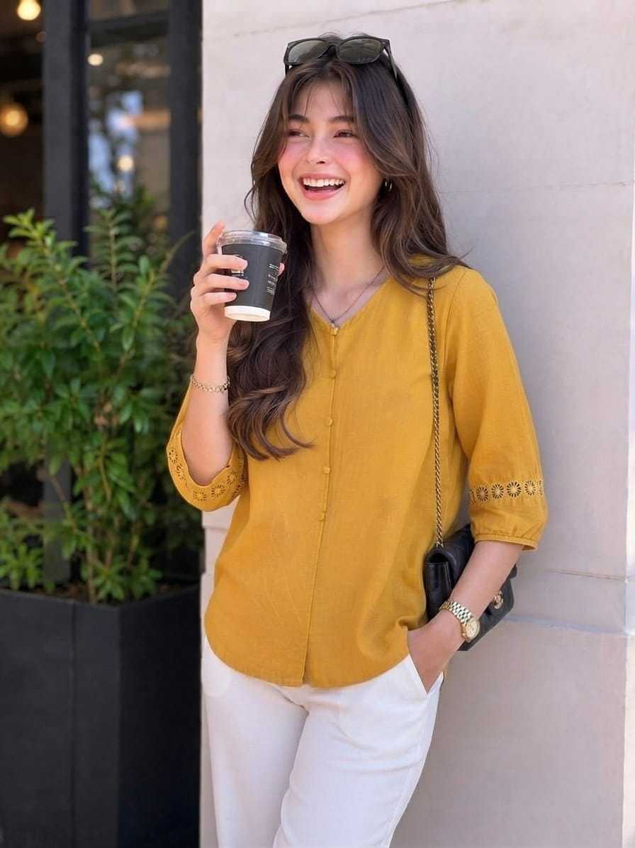 YNF Wholesale Cotton Women Shirts  | Surat Manufacturer