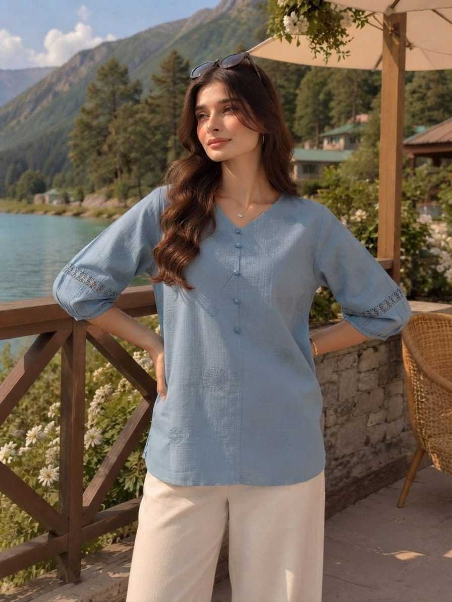 YNF Wholesale Cotton Women Shirts  | Surat Manufacturer