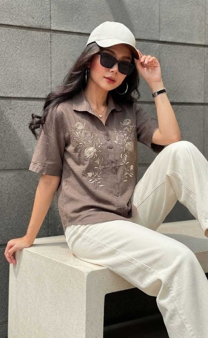 YNF Wholesale Cotton Women Shirts  | Surat Manufacturer