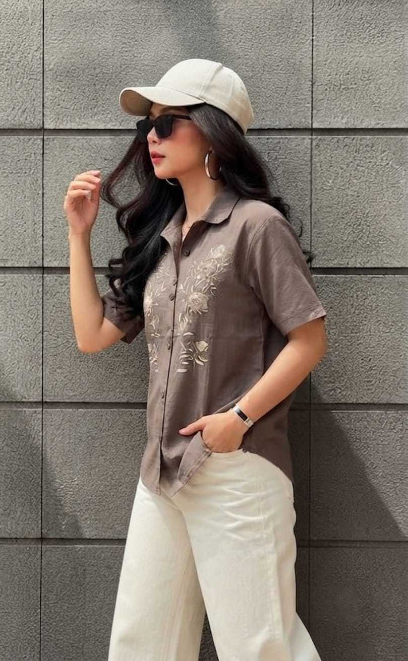YNF Wholesale Cotton Women Shirts  | Surat Manufacturer