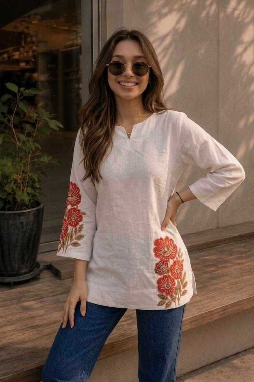 YNF Wholesale Cotton Designer Kurtis  | Surat Manufacturer