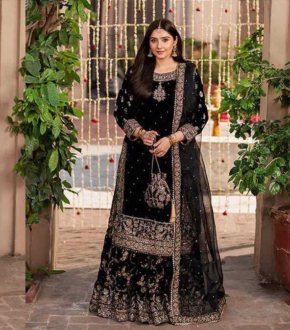 YNF Wholesale Velvet Velvet Suits  | Surat Manufacturer